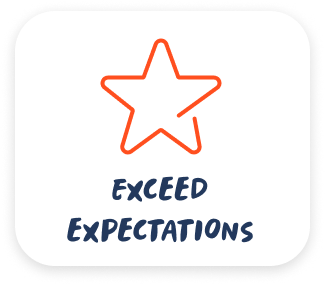 Exceed expectations